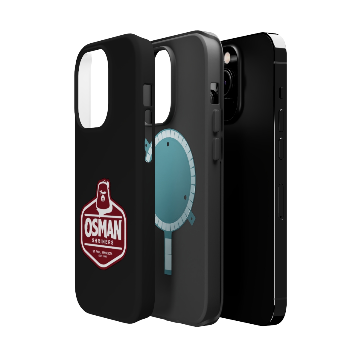 Osman Shrine MagSafe Tough Case Black - Image 20