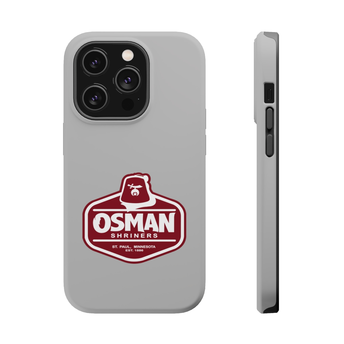 Osman Shrine MagSafe Tough Case Light Grey - Image 19