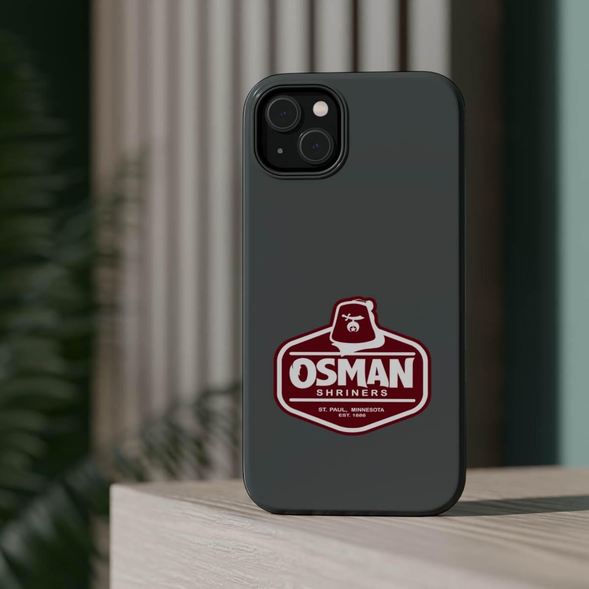 Osman Shrine MagSafe Tough Case Dark Grey - Image 27