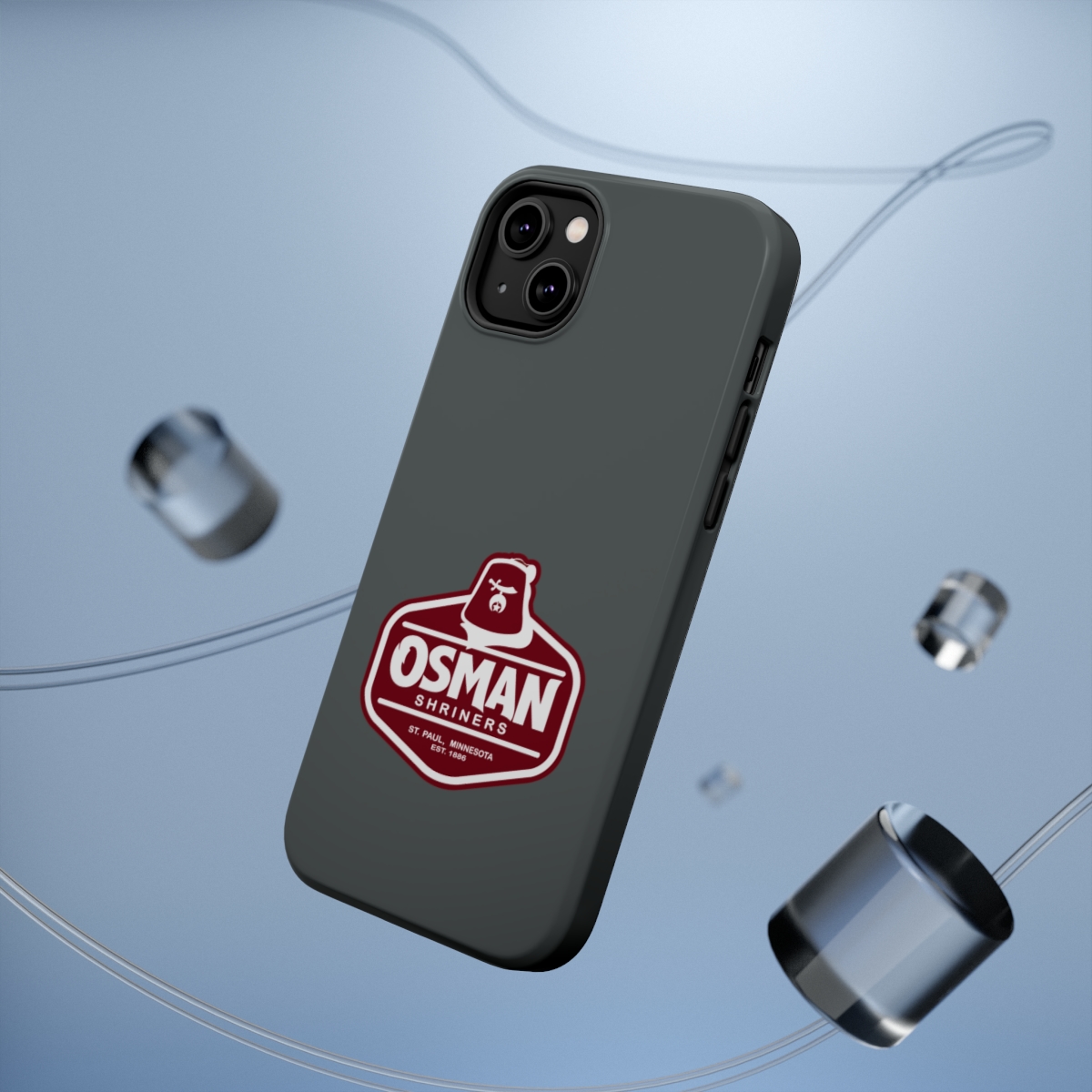 Osman Shrine MagSafe Tough Case Dark Grey - Image 28