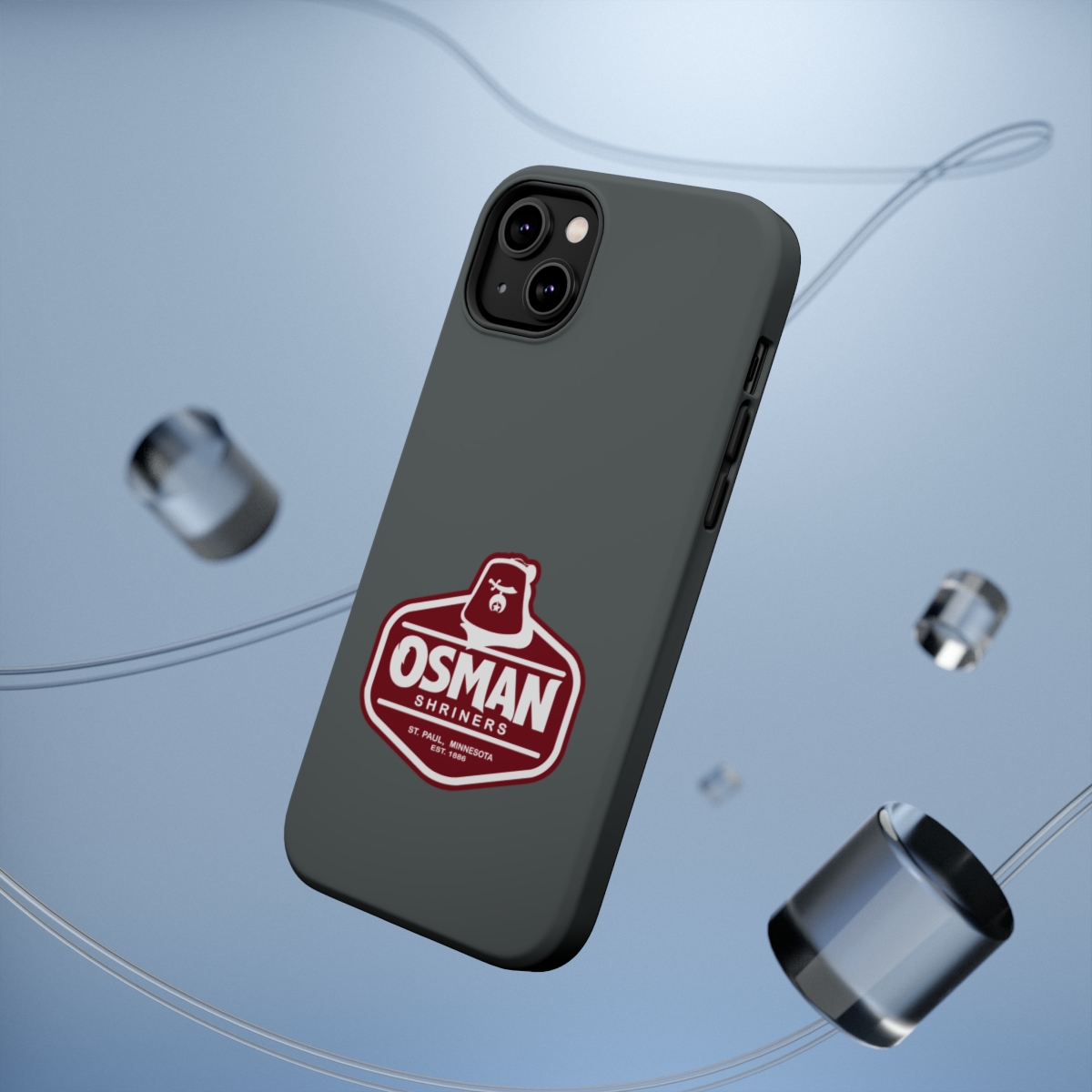 Osman Shrine MagSafe Tough Case Dark Grey - Image 33