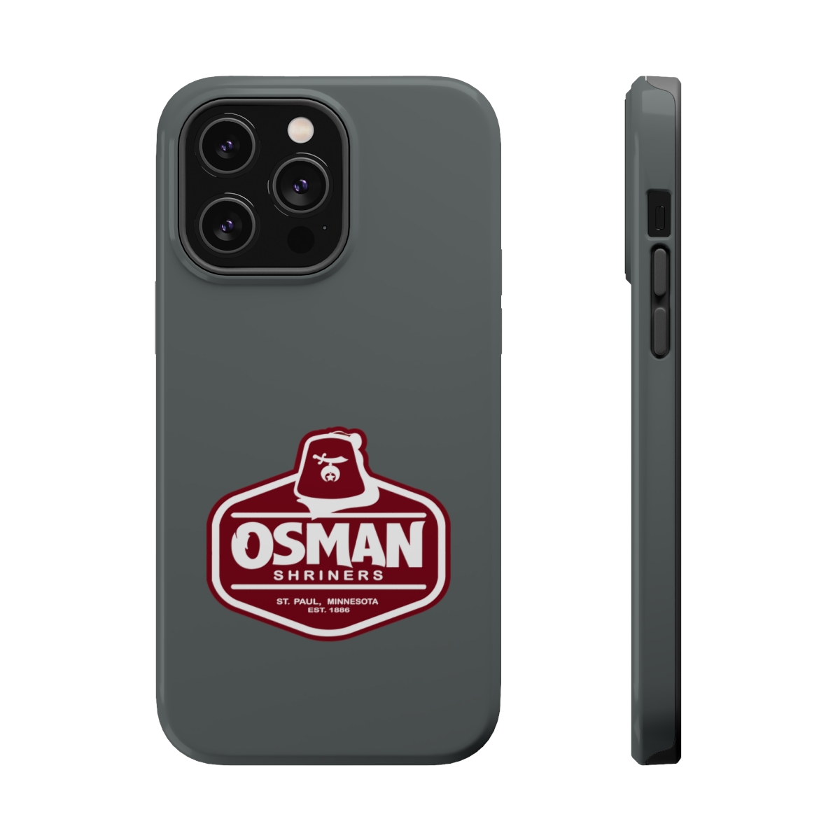 Osman Shrine MagSafe Tough Case Dark Grey - Image 34