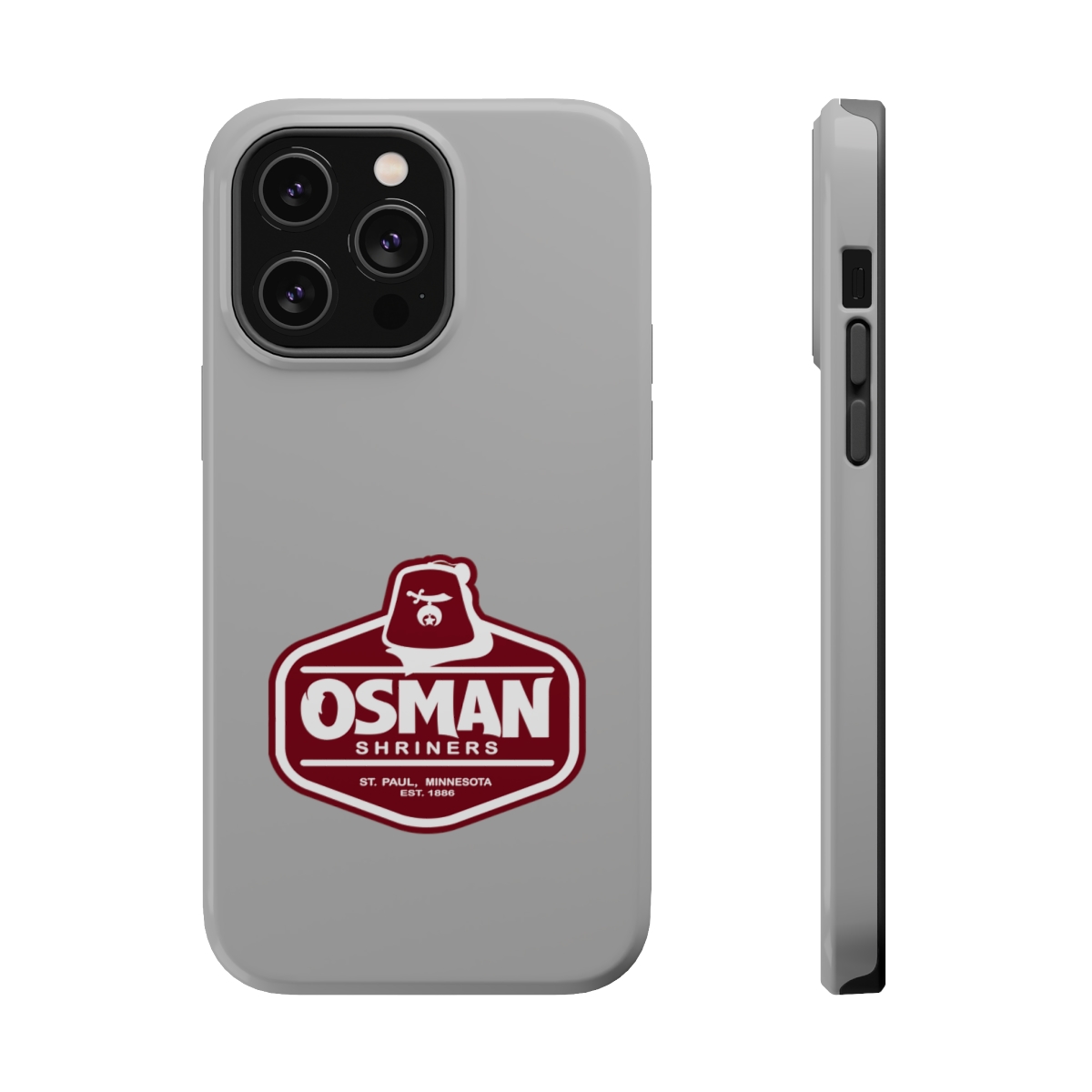 Osman Shrine MagSafe Tough Case Light Grey - Image 34