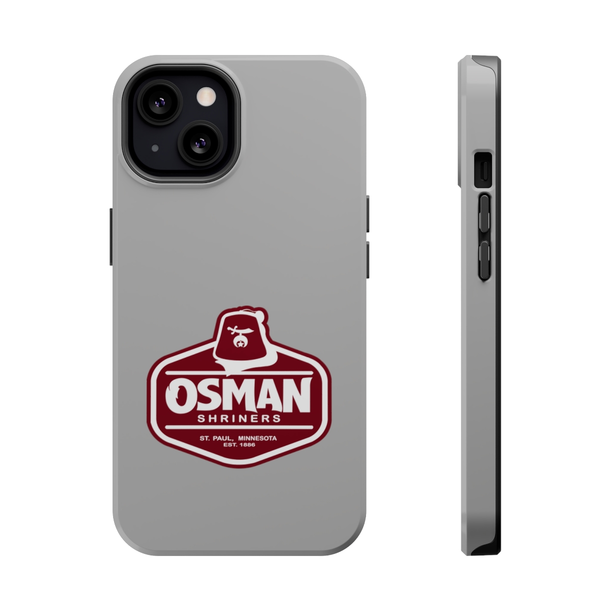 Osman Shrine MagSafe Tough Case Light Grey - Image 44