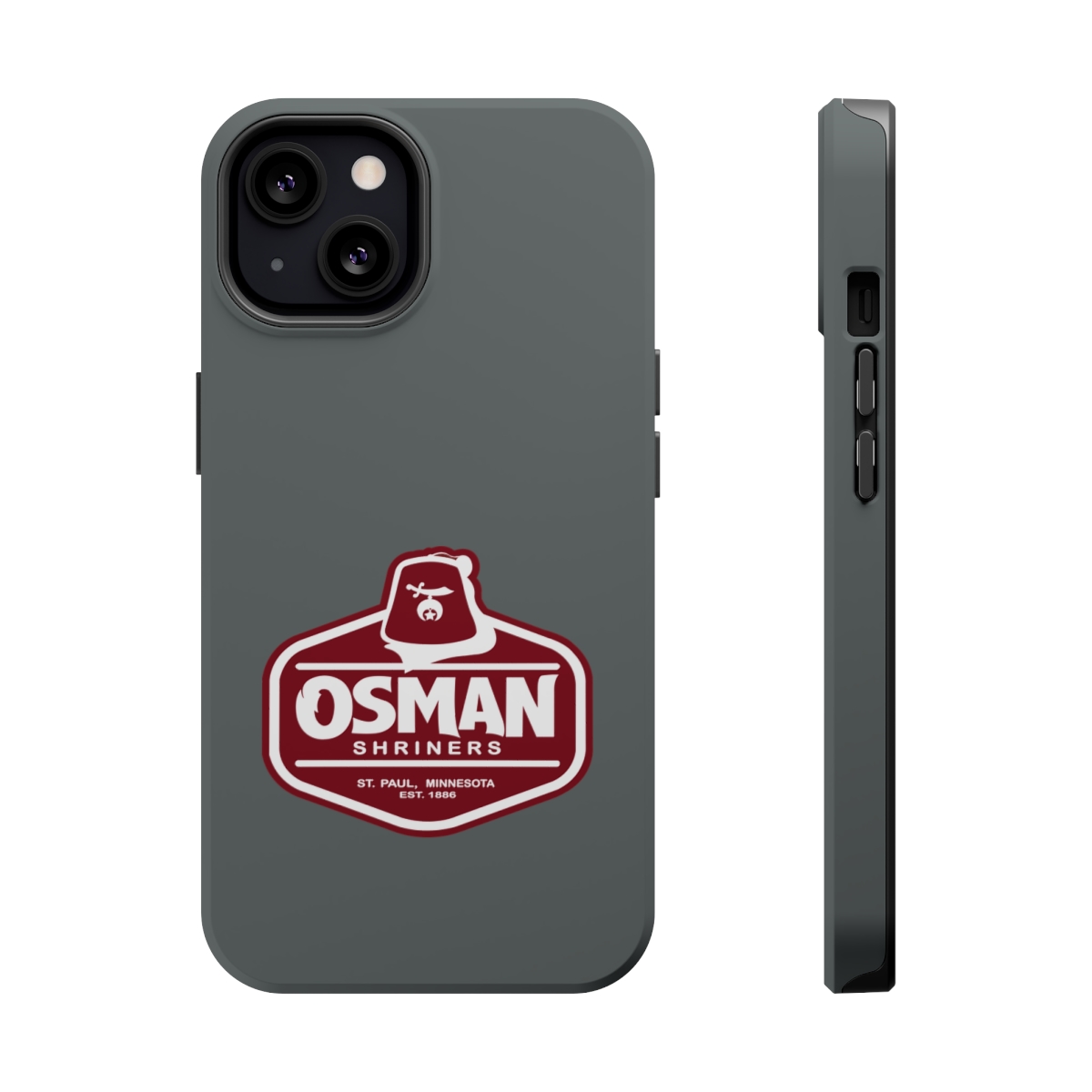 Osman Shrine MagSafe Tough Case Dark Grey - Image 49