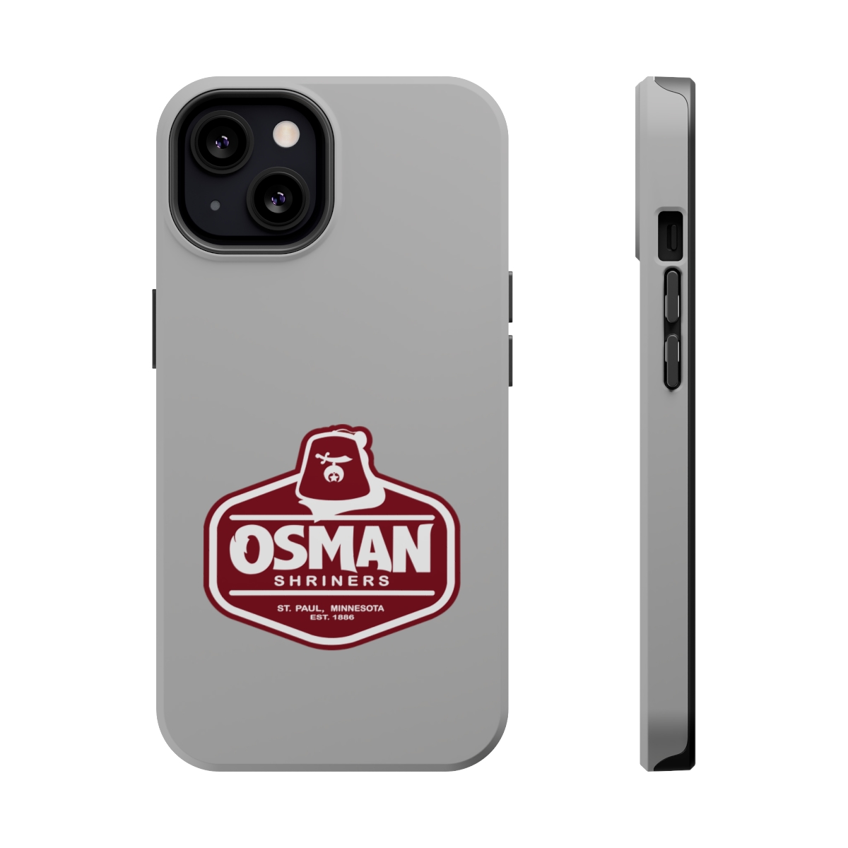 Osman Shrine MagSafe Tough Case Light Grey - Image 49