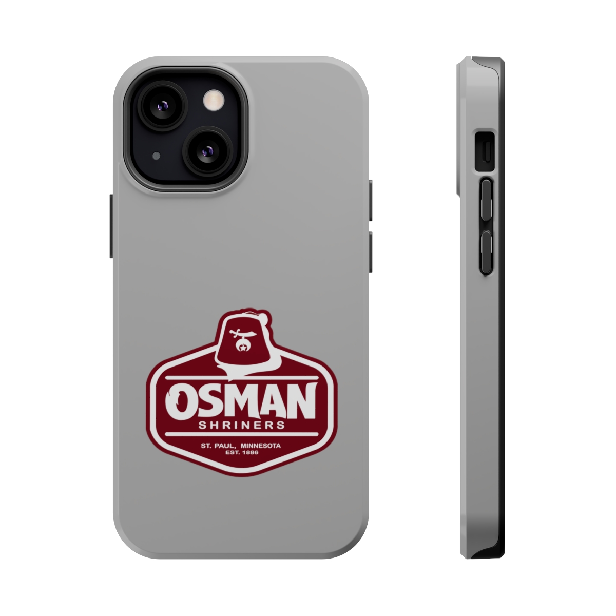 Osman Shrine MagSafe Tough Case Light Grey - Image 54