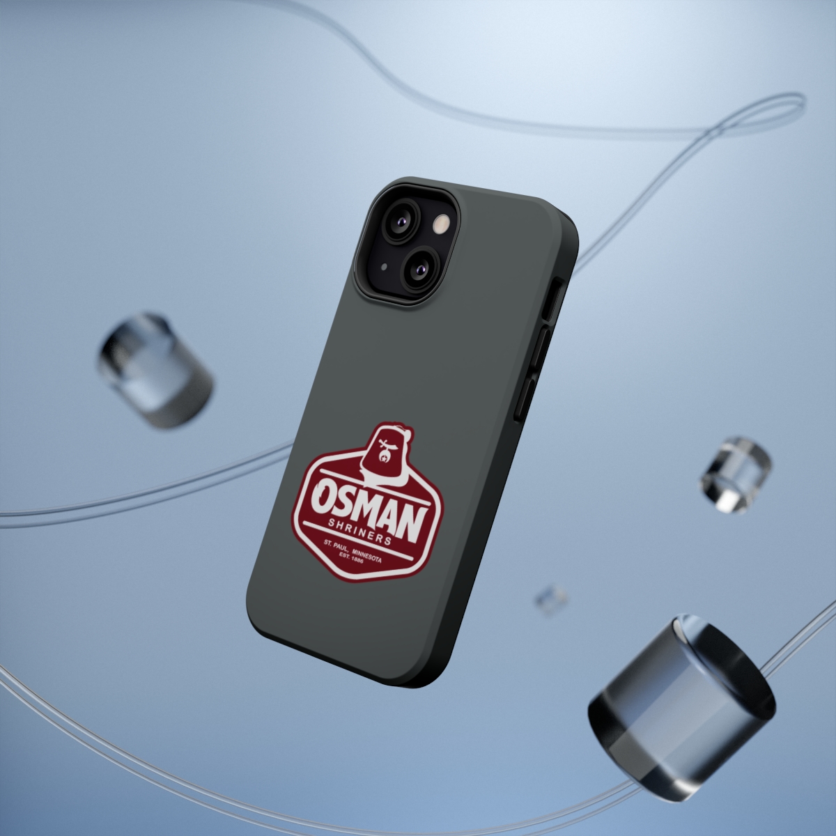 Osman Shrine MagSafe Tough Case Dark Grey - Image 63