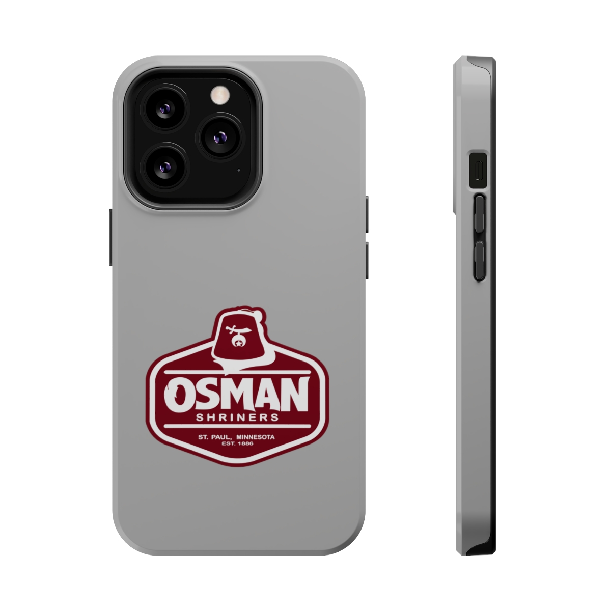 Osman Shrine MagSafe Tough Case Light Grey - Image 64