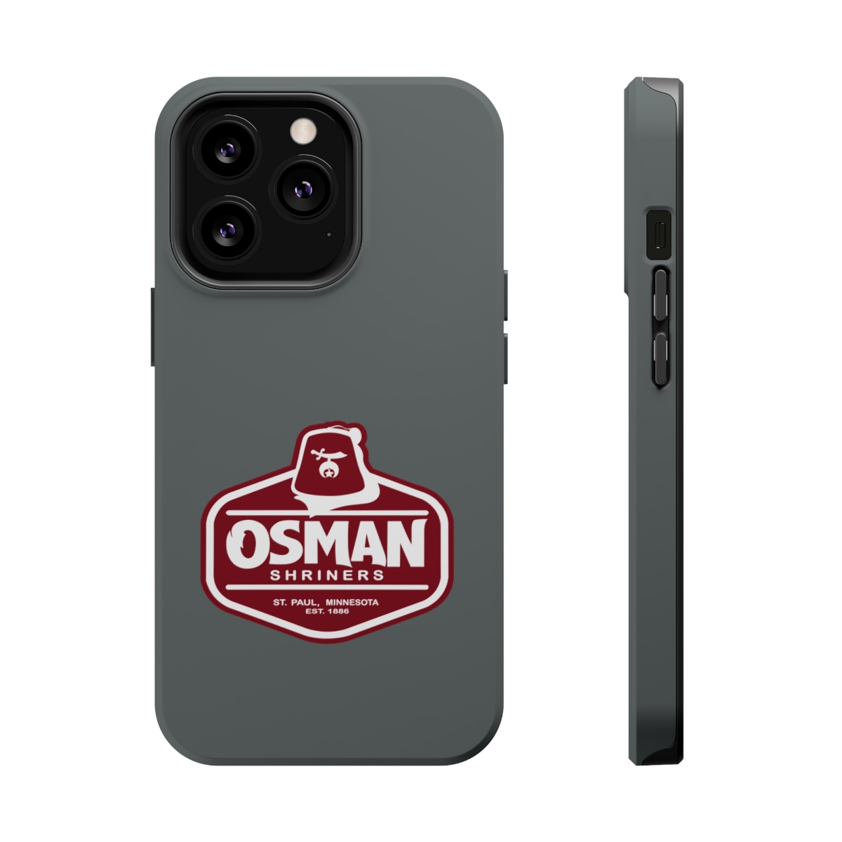Osman Shrine MagSafe Tough Case Dark Grey - Image 69