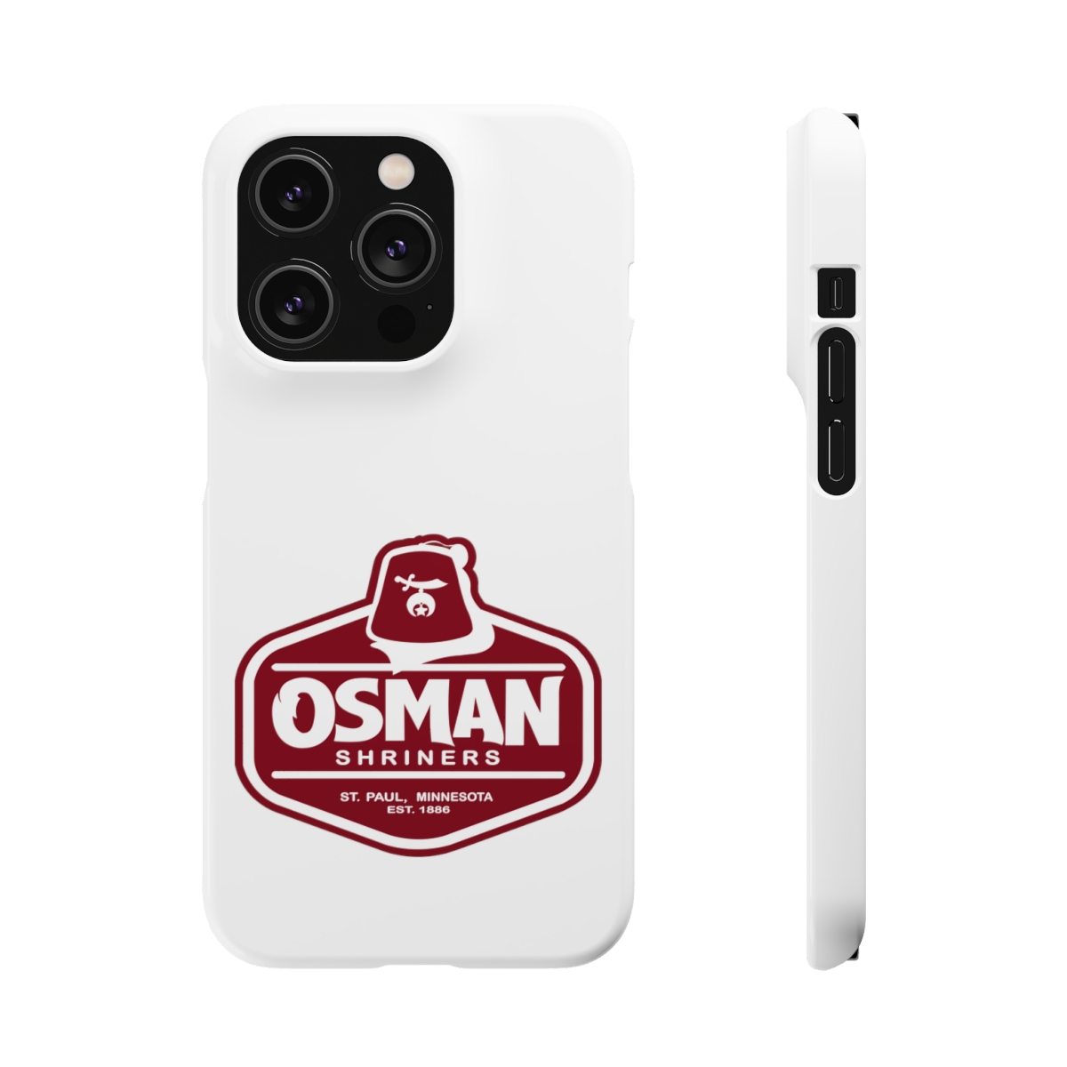 Osman Shrine Snap Case White - Image 74