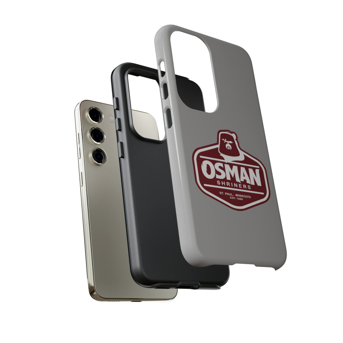 Osman Shrine Tough Case Light Grey - Image 130