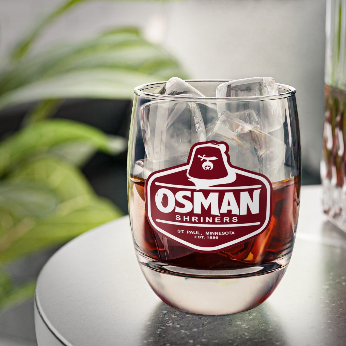 Osman Shrine Round Lowball Glass - Image 5