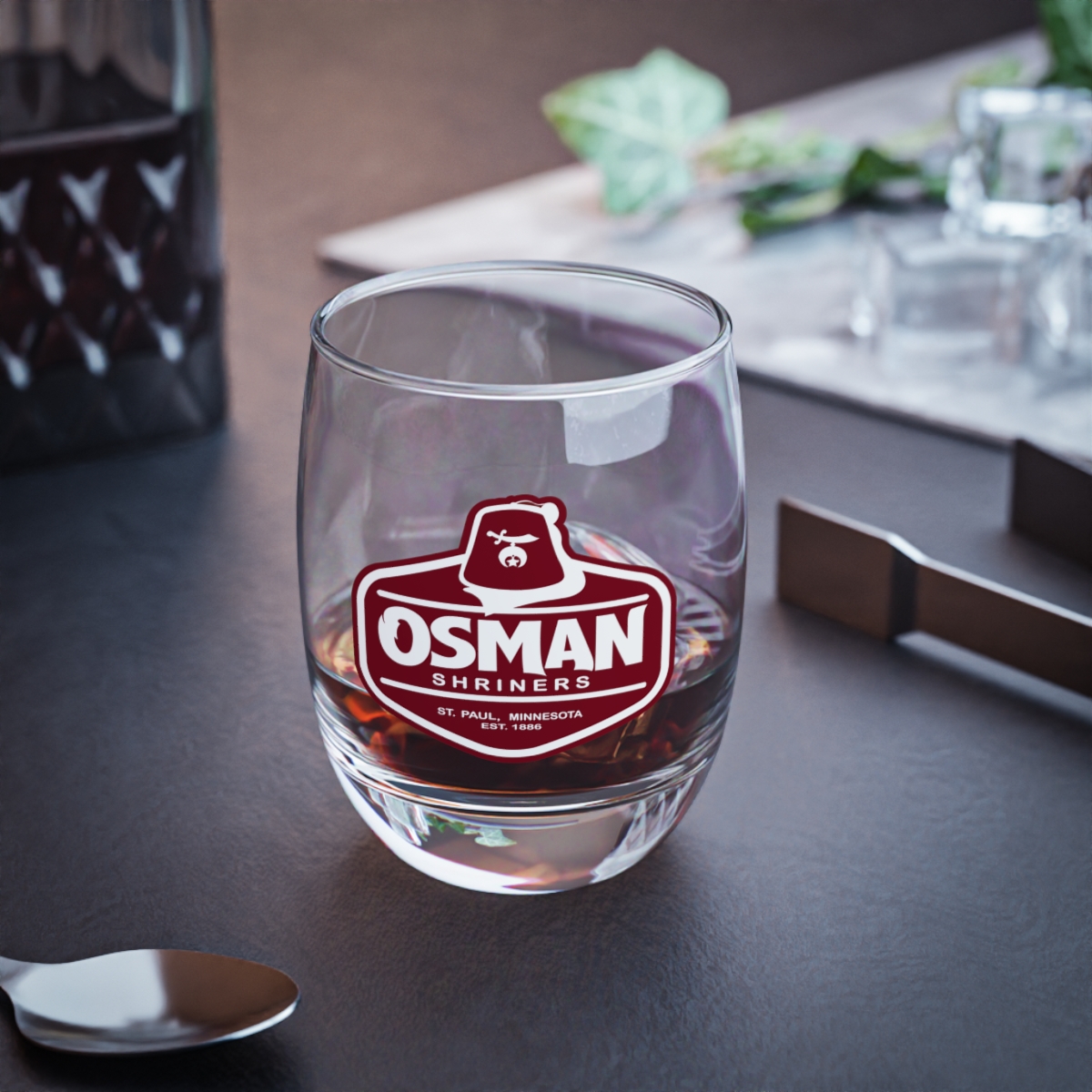Osman Shrine Round Lowball Glass - Image 6